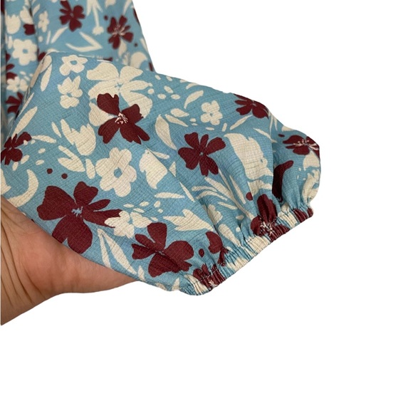 ZARA WOMAN MIDI FLORAL DRESS WITH RUFFLES SIZE L Bloggers Fav - Picture 6 of 13